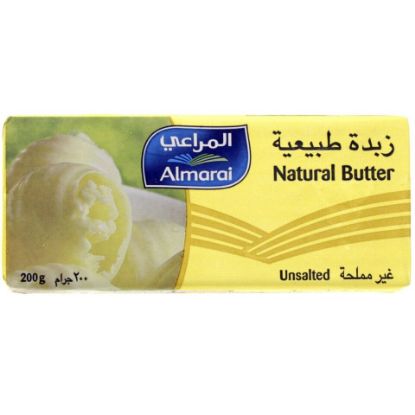 Picture of Almarai Natural Butter Unsalted 200g