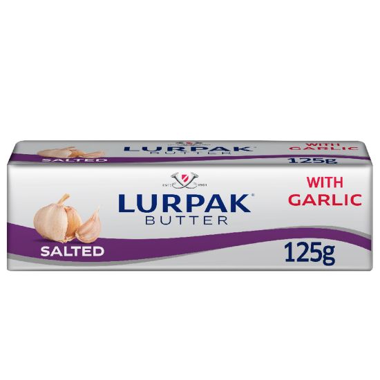 Picture of Lurpak Butter Garlic Block 125g