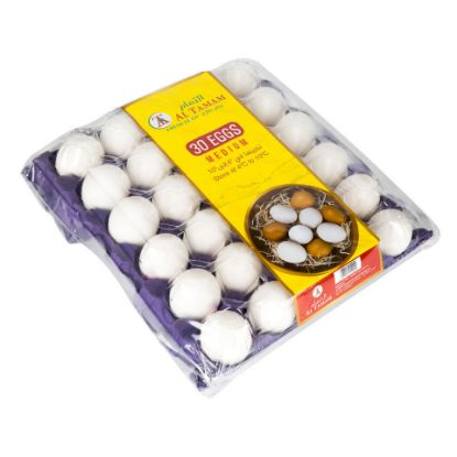 Picture of Al Tamam White Eggs Medium 30pcs(N)