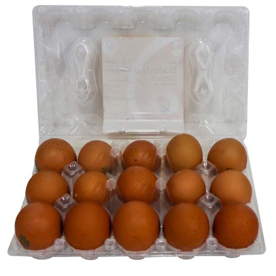 Picture of Baledi Grade A Brown Premium Eggs Large 15pcs(N)