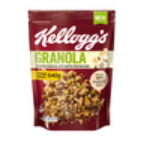 Picture of Kellogg's Granola White Chocolate With Pistachio 540g