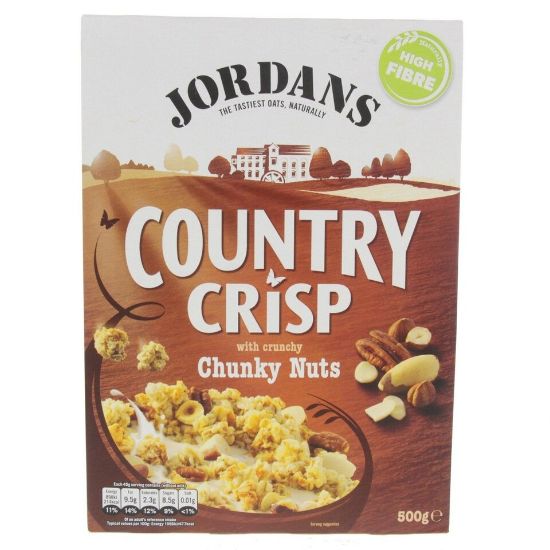 Picture of Jordan's Country Crisp With Crunchy Chunky Nuts 500g