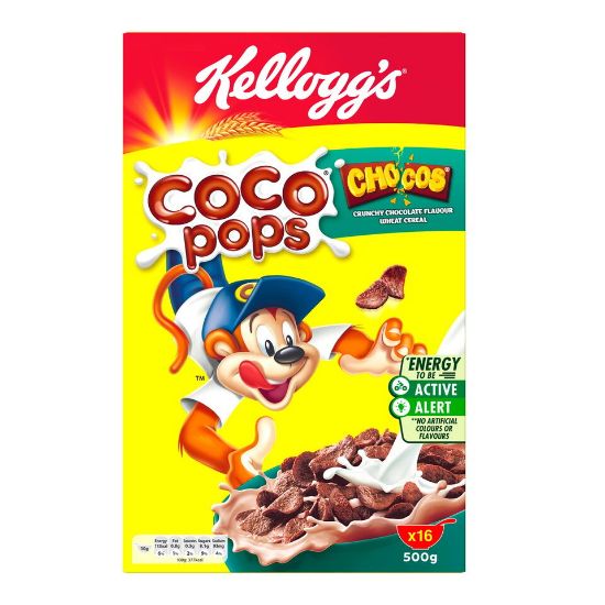 Picture of Kellogg's Coco Pops Chocos 500g