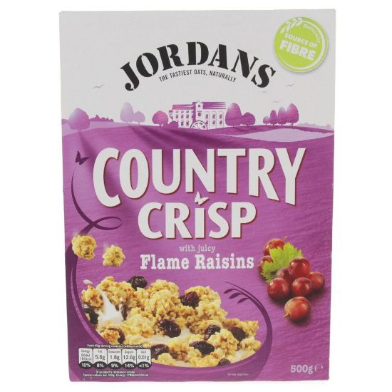 Picture of Jordan's Country Crisp With Juicy Flame Raisins 500g