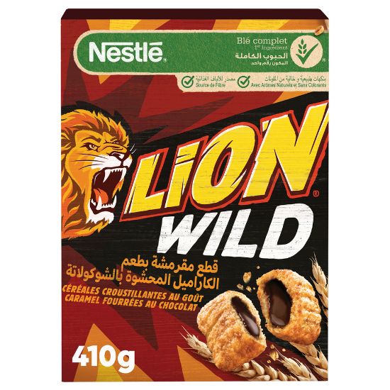 Picture of Nestle Lion Wild Cereal Caramel & Chocolate 410g