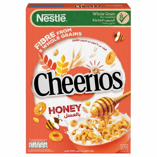 Picture of Nestle Honey Cheerios Breakfast Cereal 375g