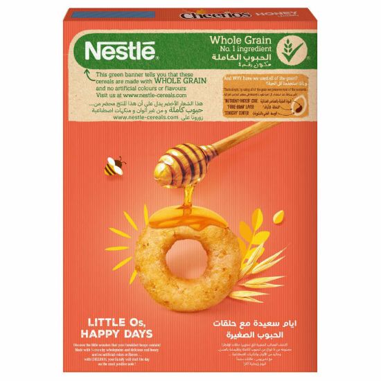 Picture of Nestle Honey Cheerios Breakfast Cereal 375g