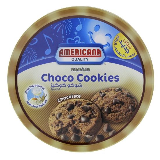 Picture of Americana Premium Choco Cookies Chocolate 605g