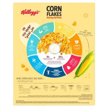 Picture of Kellogg's Corn Flakes Honey & Nuts 375g