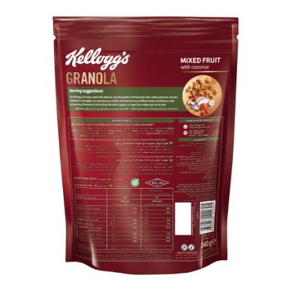 Picture of Kellogg's Granola Mixed Fruit with Coconut 340g