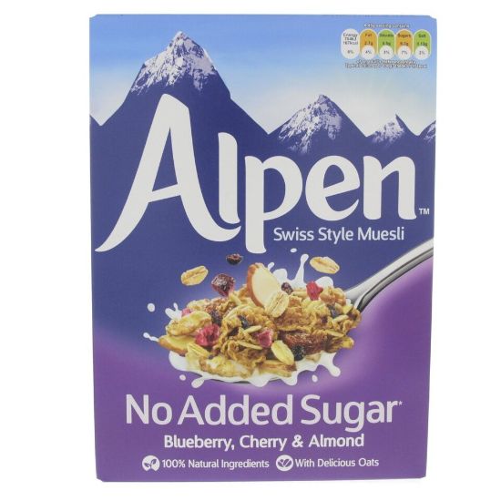 Picture of Alpen Swiss Style Muesli Blueberry, Cherry And Almond 560g