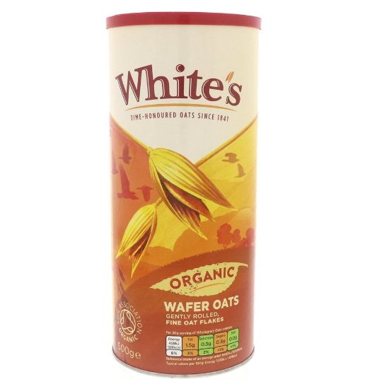 Picture of Whites Organic Wafer Oats 500g(N)