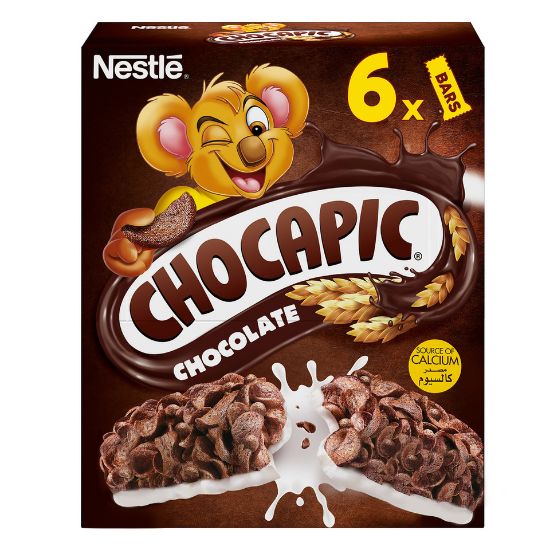 Picture of Nestle Chocapic Chocolate Breakfast Cereal Bar 6 x 25g(N)