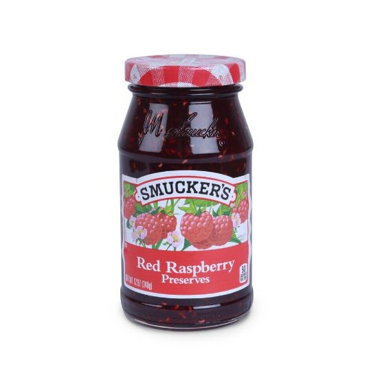 Picture of Smucker's Red Raspberry Preserves 340g(N)