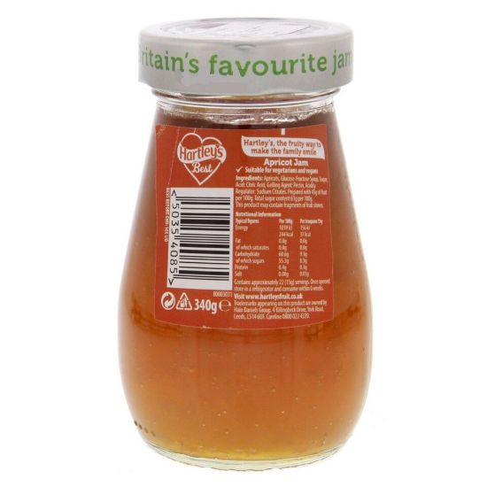 Picture of Hartley's Best Apricot Jam 340g(N)