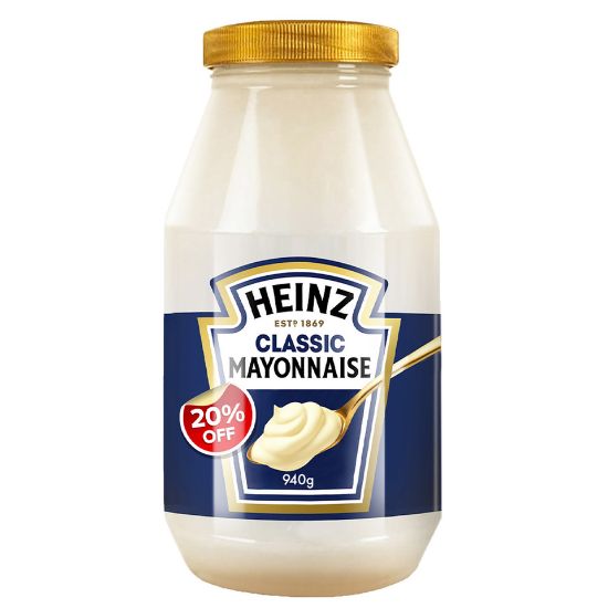 Picture of Heinz Creamy Classic Mayonnaise Value Pack 940g