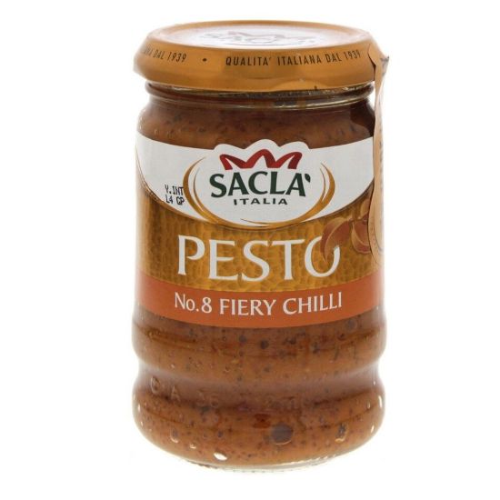 Picture of Sacla No.8 Fiery Chilli Pesto 190g