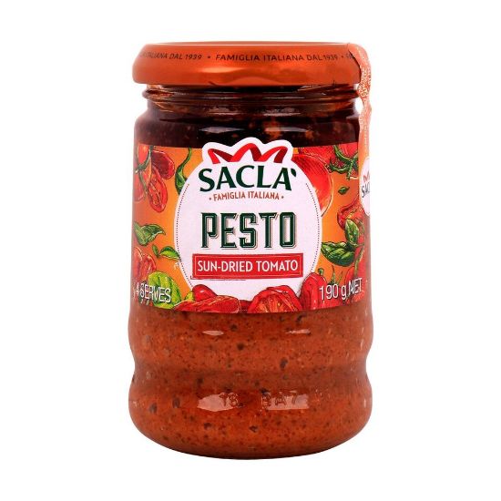 Picture of Sacla Basil & Tomato Sauce 190g