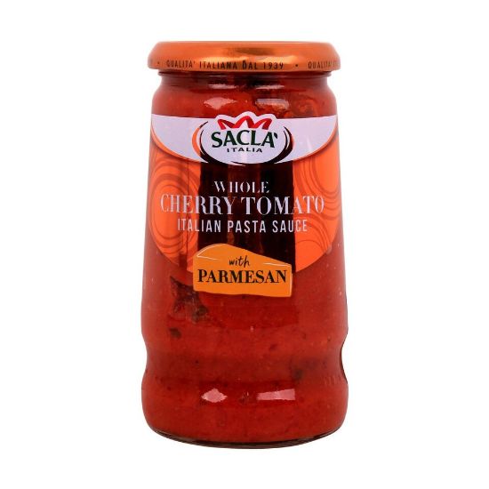 Picture of Sacla Whole Cherry Tomato & Parmesan Pasta Sauce 350g