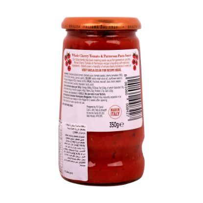 Picture of Sacla Whole Cherry Tomato & Parmesan Pasta Sauce 350g