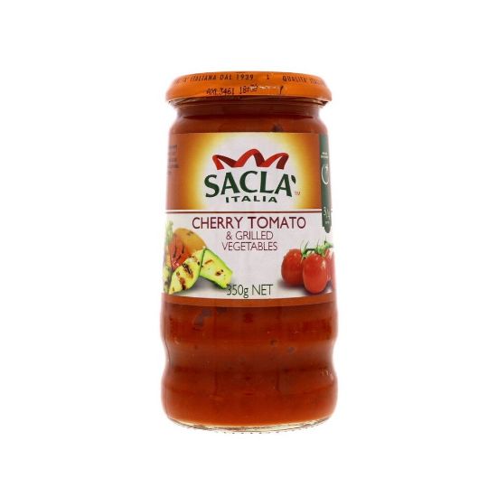 Picture of Sacla Cherry Tomato & Grilled Vegetables Pasta Sauce 350g