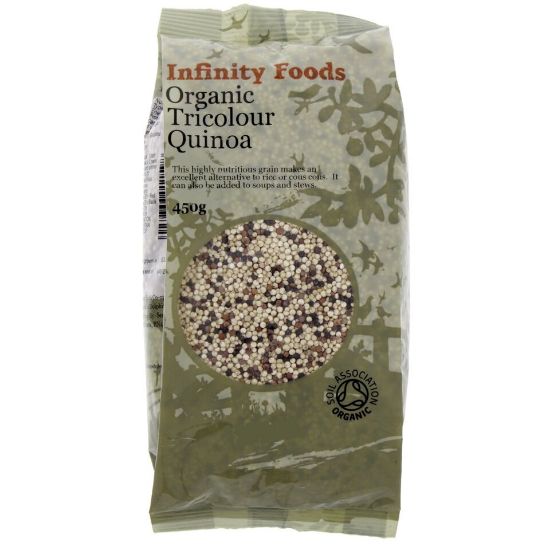 Picture of Infinity Foods Organic Tricolour Quinoa 450g