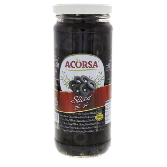 Picture of Acorsa Black Olives Sliced 230g