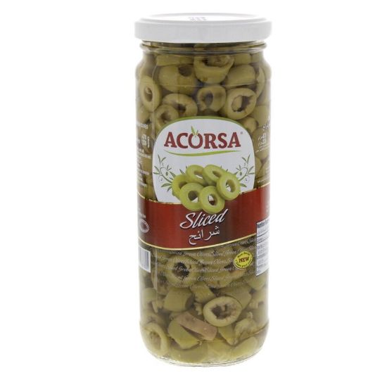 Picture of Acorsa Sliced Green olives 230g