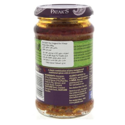 Picture of Patak's The Original Hot Mango Pickle 283g