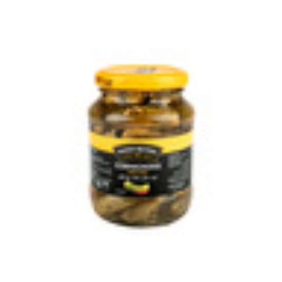 Picture of Hugo Reitzel Cornichons With Chili 350g