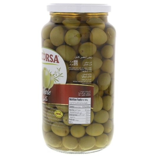 Picture of Acorsa Whole Green Olives 575g