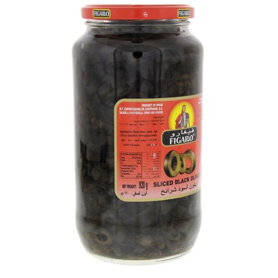 Picture of Figaro Sliced Black Olives 480g