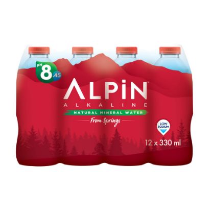 Picture of Alpin Natural Mineral Water 330ml(N)