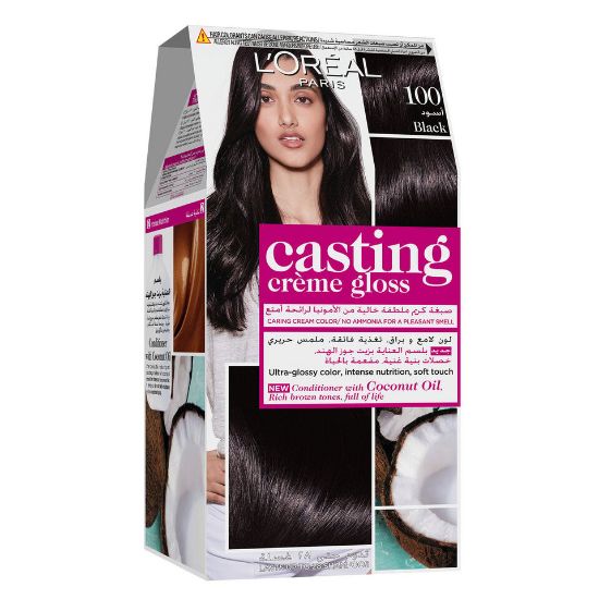 Picture of L'Oreal Paris Casting Creme 100 Gloss Black 1pkt