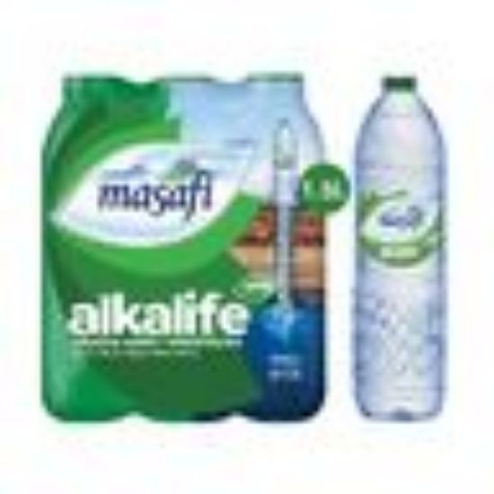 Picture of Masafi Alkalife Alkaline Water 6 x 1.5Litre(N)