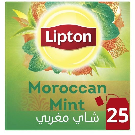 Picture of Lipton Moroccan Mint Green Tea 25 Teabags(N)