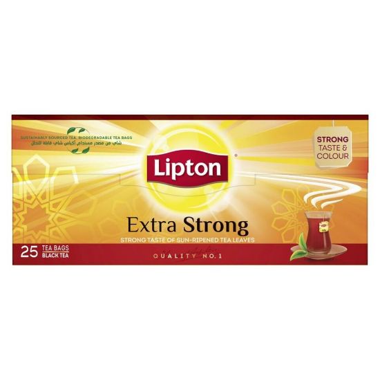 Picture of Lipton Extra Strong Black Tea 25 Teabags(N)