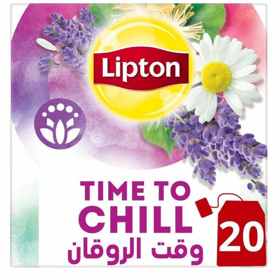 Picture of Lipton Time To Chill Herbal Infusion 20 Teabags(N)