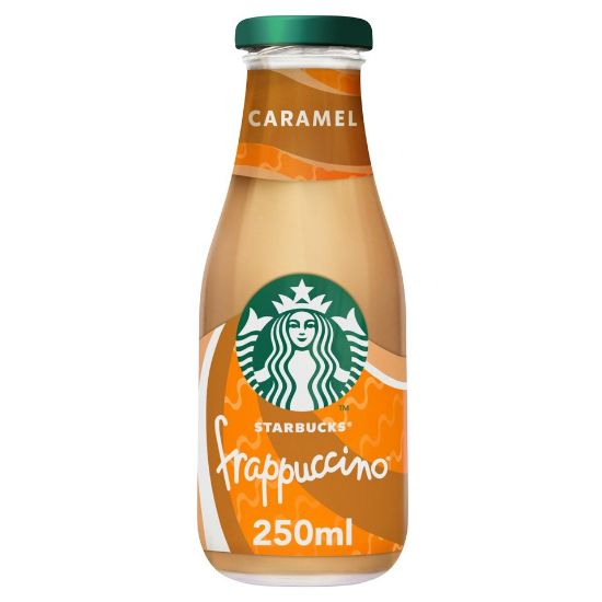 Picture of Starbucks Frappuccino Caramel Coffee Drink Bottle 250ml