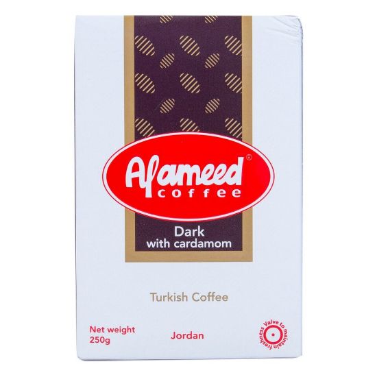 Picture of Al Ameed Turkish Coffee Dark With Cardamom 250g