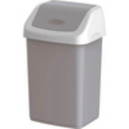 Picture of Cosmoplast Flip Top Waste Bin 46Ltr Assorted Color