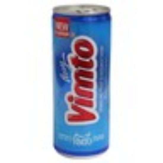 Picture of Vimto Blue Raspberry Fruit Flavoured Drink Can 250 ml(N)