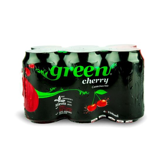 Picture of Green Cola Sour Cherry 330ml(N)