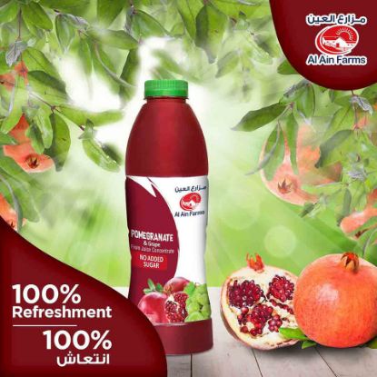 Picture of Al Ain Pomegranate & Grape Juice 1Litre(N)