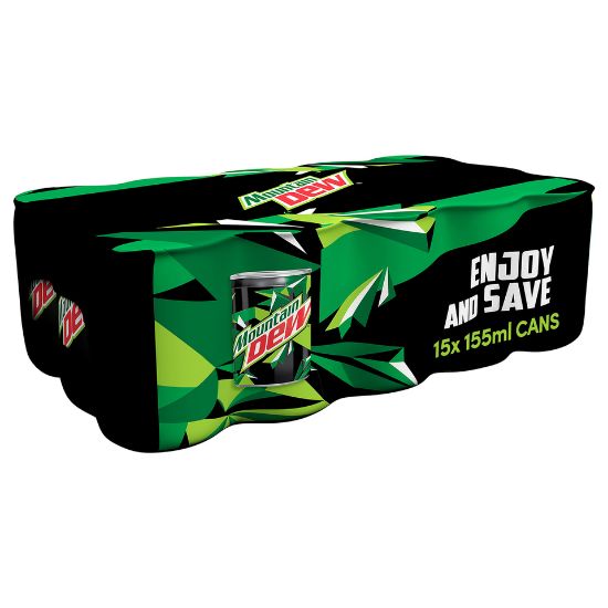 Picture of Mountain Dew Carbonated Soft Drink Can 155ml(N)