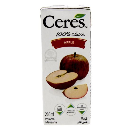 Picture of Ceres Apple Juice 200ml(N)