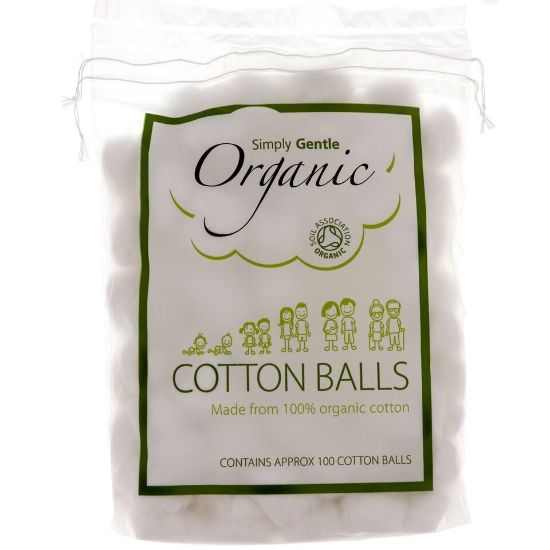 Picture of Simply Gentle Organic Cotton Balls 100pcs