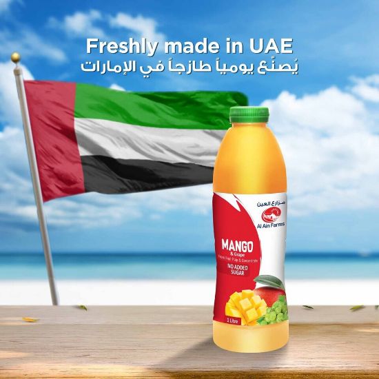 Picture of Al Ain Mango & Grape Juice 1Litre(N)