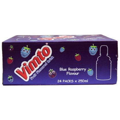 Picture of Vimto Blue Raspberry Fruit Flavoured Drink 250 ml(N)