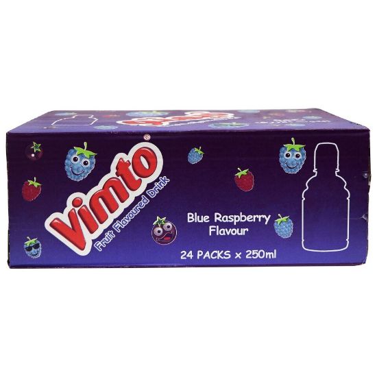 Picture of Vimto Blue Raspberry Fruit Flavoured Drink 250 ml(N)